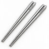 Personalized Stainless Steel Chopsticks with illustrative sample branding