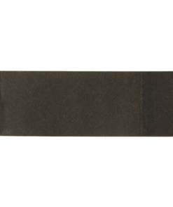 1.5 in x 4.25 in Black Adhesive Napkin Bands 10000 ct.