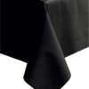 50 in x 108 in Linen-Like Black Airlaid Tablecovers 20 ct.