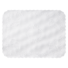 12.75 in x 16.5 in Anniversary Embossed Scalloped Edge White Paper Traymats 2000 ct.