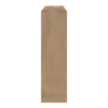 2.75 in x 1 in x 10 in 100% Recycled Kraft Cutlery Pouches 2,000 ct.