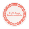3.25 in Scalloped Decaf Coffee Budgetboard Coasters 1000 ct.