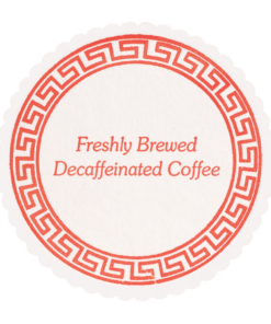 3.25 in Scalloped Decaf Coffee Budgetboard Coasters 1000 ct.