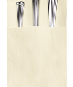 8.25 in x 4.25 in Coin Embossed Quickset Ecru Ivory Dinner Napkins 800 ct.